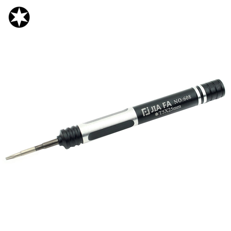 JIAFA JF-608-T5 Torx T5 cacciavite per riparazione telefono cellulare (nero), T5 Torx JIAFA JF-608-T5 Torx T5 cacciavite per riparazione telefono cellulare (nero), T5 Torx